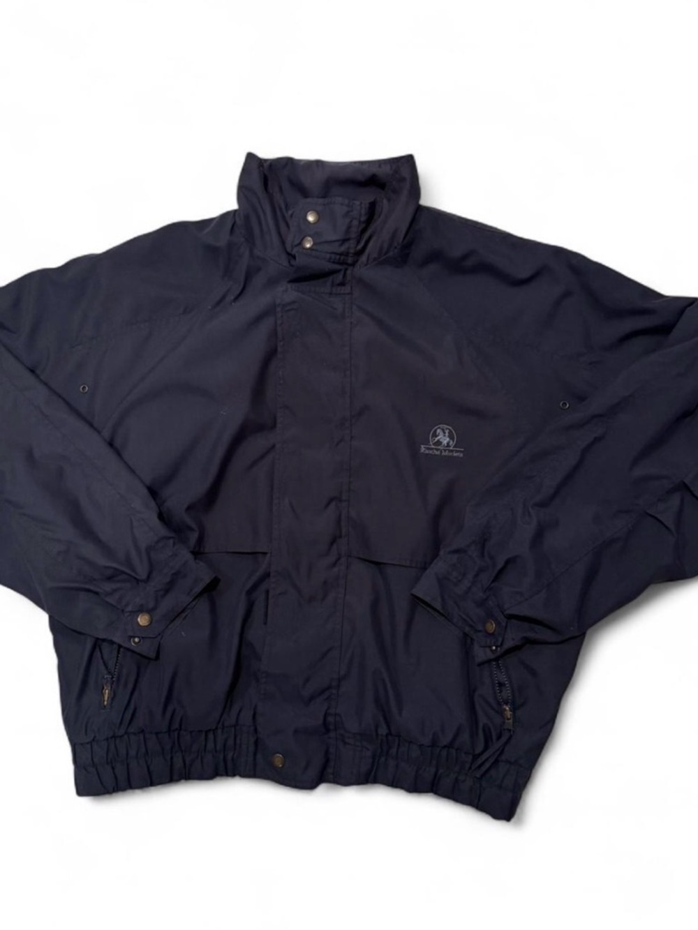 Rancho Murieta Men's Navy Windbreaker Jacket